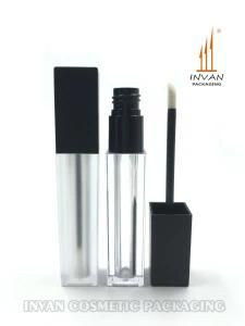 New Design Cosmetic Bottle Square Lip Gloss Case for Makeup