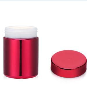 8oz/250ml Red HDPE Metalization Red Plastic Canister