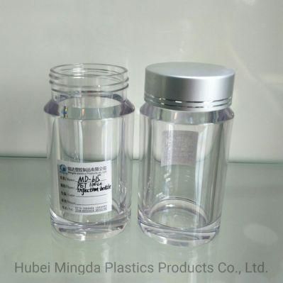 Pet/HDPE MD-615 100ml Injection Bottle for Medicine/Food/Health Care Products Packaging