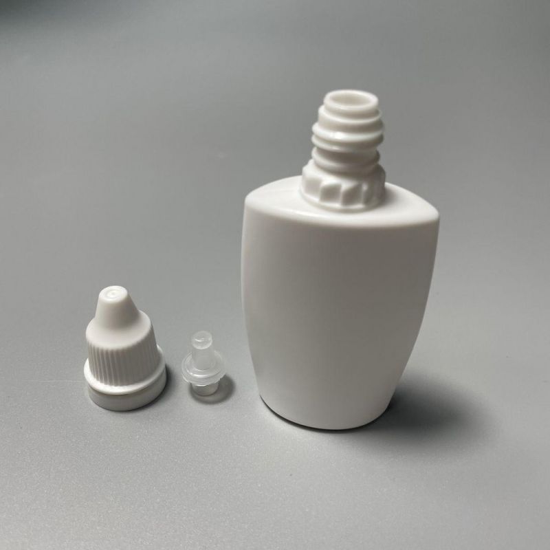 Plastic Oval E Liquid Medicine Squeeze Empty Eye Dropper Bottle