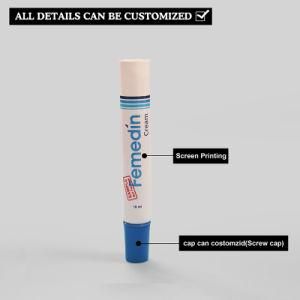 15g Lip Gloss Lip Balm Plastic PE Squeeze Soft Tube