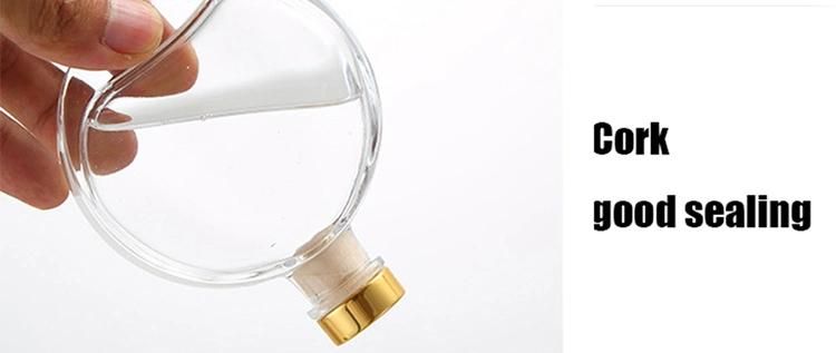Customized 100ml Color Plating Empty Reed Glass Diffuser Perfume Bottle
