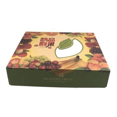 Hot Sale Carton Fruit Packing Box with Hole