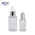 Factory Supply 15ml 45ml PETG Plastic Essential Oil Serum Dropper or Lotion Bottle