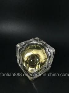 Luxury Acrylic Crystal Cream Jar for Cosmetic Packaging
