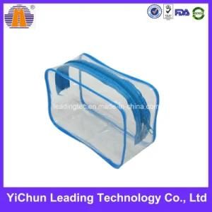 PVC Clear Cosmetic Customized Printed Stand up Women&prime;s Fashion Bag