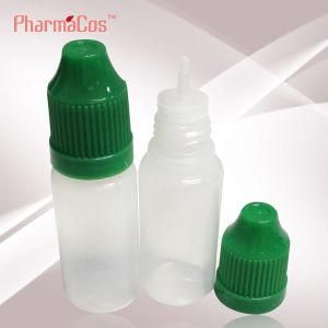 10ml PE Soft E-Liquid Bottle with Childproof Cap with Thin Tip