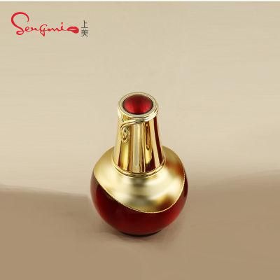 10g 20g 50g 30ml 50ml 100ml Luxury Acrylic Cream Jar and Bottle Set for Skin Care