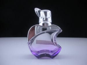 35ml Apple Shape Glass Perfume Bottle with Cap and Sprayer