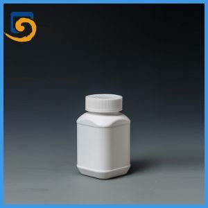 E101 Square Plastic Vials / Container/ for Pill/ Capsule/Solid/ Powder with Child-Proof Cap 100g (Promotion)