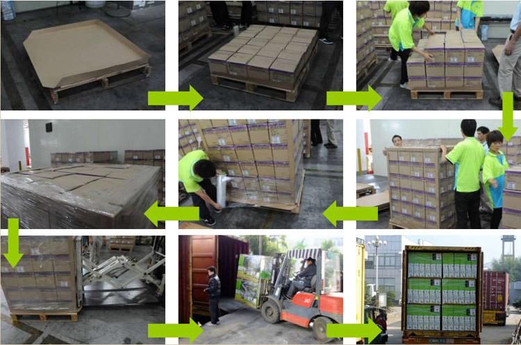 100% Recyclable Replace Pallet with Lips Kraft Paper Slip Sheet for Push Pull Machine