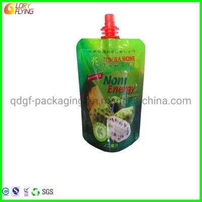 Plastic Food Packaging Shaped Spout Stand up Bag Liquid Bag Water Packaging, Beverage, Squeeze Pouch Spout Pouch Bags.