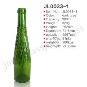 300ml Unique Design Wine Bottle with Many Colors