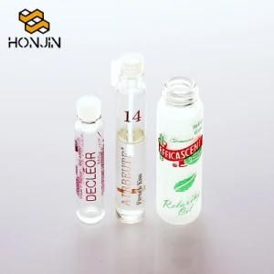3 Ml Clear Customizable Portable Perfume Essential Oil Pharmaceutical Threaded Vial