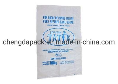 20kg 25kg 50kg Cement Flour Rice Fertilizer Charcoal Packaging Plastic Food Grade White Laminated Bags Sacks