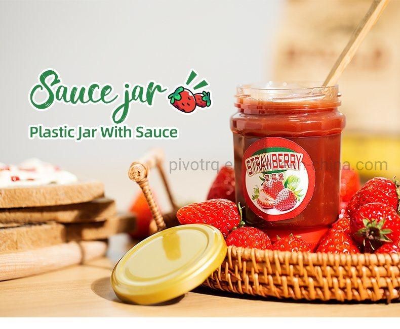 220ml Food Grade Plastic Bottle Strawberry Jam Honey Package Bottle