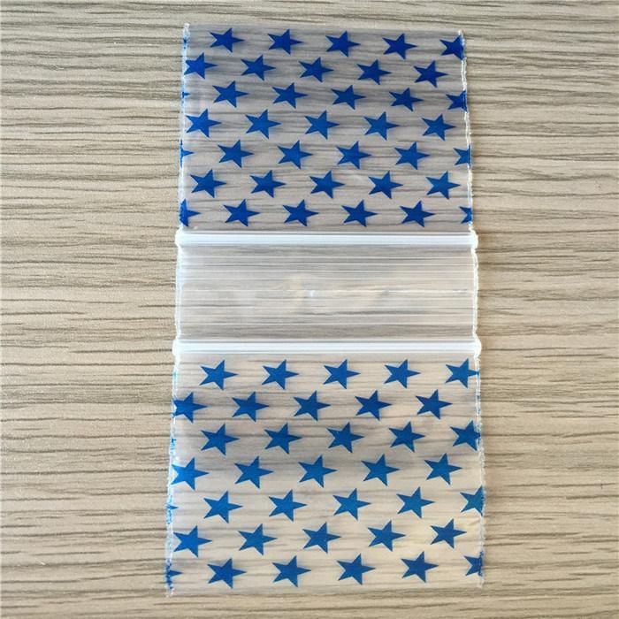 Reusable LDPE Small Zip Lock Baggies for Jewelry Pills Accessories Plastic Mini Apple Bag