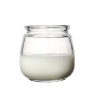 Customized Flat Cute Shaped Glass Pudding Jars 100ml 200ml 300ml Wholesale Pudding Mason Jars Manufacturers