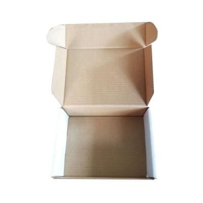 Custom Corrugated Paper Box with Shoe Printing Design