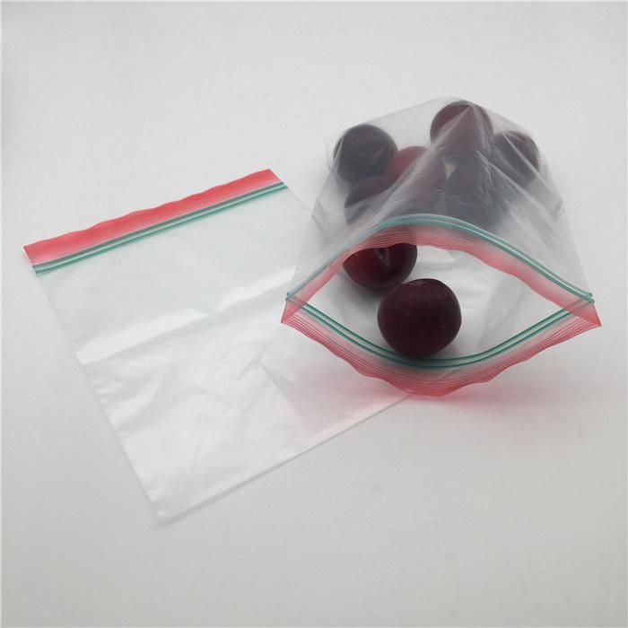 Food Grade LDPE Color Double Bag Ziplock for Food Storagebag