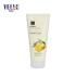 Yellow Custom Cosmetic Packaging PE Plastic Solf Squeeze Tube 170g