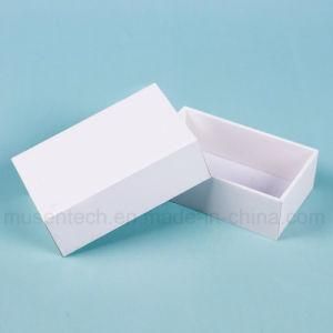 White Color Simple Design Customized Mini Tie Gift Box