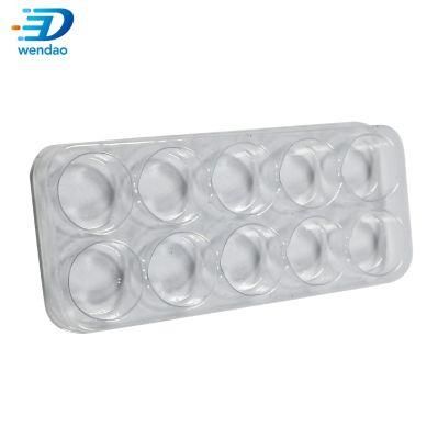 Plastic 1ml 2ml 10ml Injection Vial Tray Blister Packaging Trays