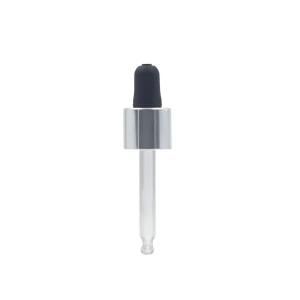 18mm Essence Bottle Plastic Cosmetic Packaging Rubber Dropper Head