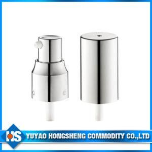 20mm Silver Liquid Cream Dispenser Plastic Pump with Cap