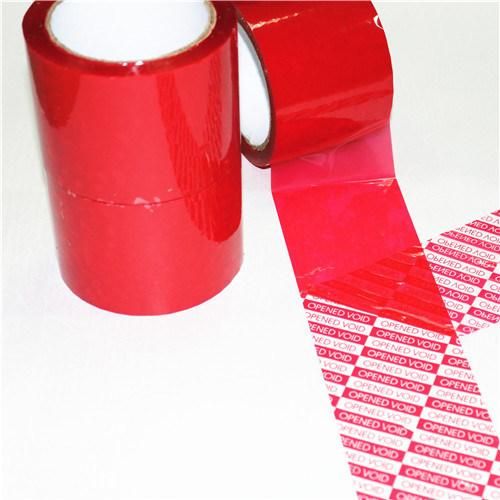 Anti Counterfeit Sealing Custom Packaging Security Void Tape