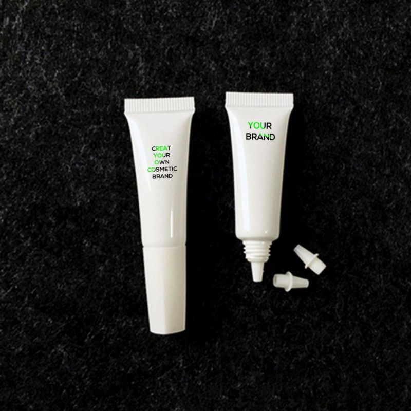 50ml 100ml Black White Empty Plastic Squeeze Soft Tube Cosmetic Packaging Facial Cleanser Cream Tube