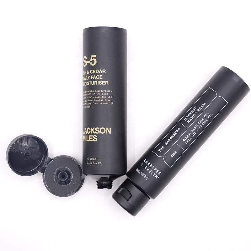 Plastic Tube Men Facial Cleanser Soft Cosmetic Packaging Tube