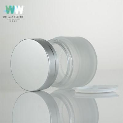 15g Glass Cream Bottle Cosmetic Packaging Jar with UV Cover