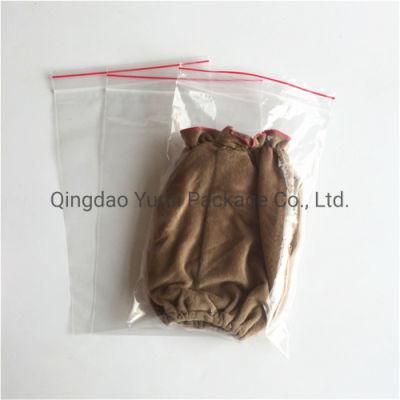 Eco Friendly PE Custom LDPE Plastic Ziplock Bag PE Clothing Bags with Zipper