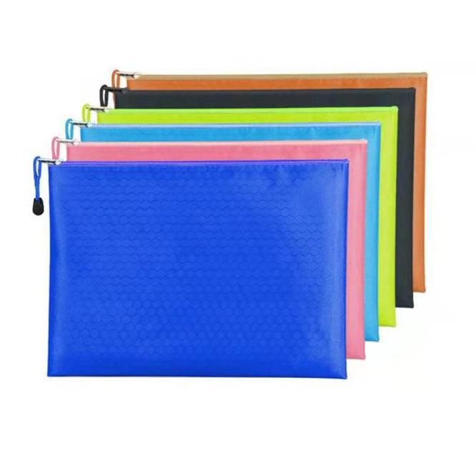 Wholesale Promotional Conference Bags, A4 Wallets Bags with Zipper Closure, Document Wallet File Zipper Bags