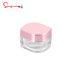 15g Latest Design Empty Plastic Cream Jar with Rose Gold Lid