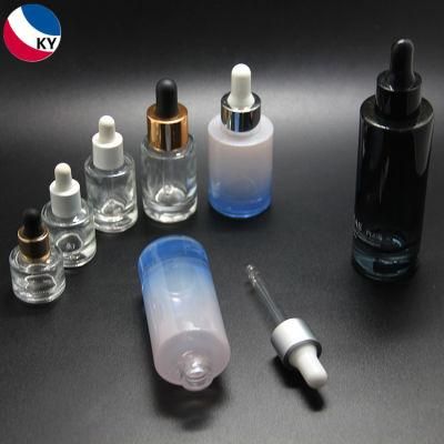 Shiny Black E Liquid Essential Oil Dropper Packaging
