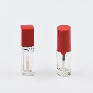 Empty Custom Logo Round Dual Bottle Plastic Lipstick Tube