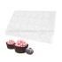 Clear Candy Truffle Packaging Box Pet Double Blister Clamshell