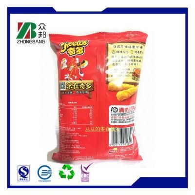 Roll Stock Film Plastic Packaging for Crisps