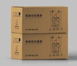Custom Corrugated Board Flexo Printing Express Carton Box / Online Shopping Box