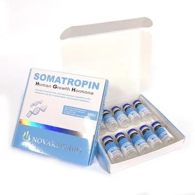 High Quality Human Growth H Ormone Kit 2/3/10ml Vials Package Paper Box with Match Labels