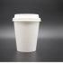 Eco Friendly 8oz White Plain Single Wall Hot Coffee Paper Cups