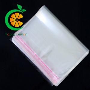 Factory Low Price Transparent Self-Adhesive Seal Clothes OPP Packing Plastic Bag