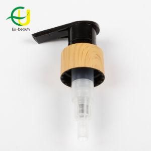 Bamboo Closure Lotion Liquid Soap Dispenser Pump