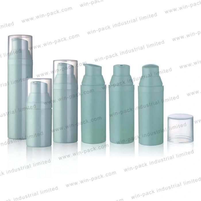 Cosmetic Packaging Plastic PP Luxury Small Airless Pump Bottle 10ml 15ml