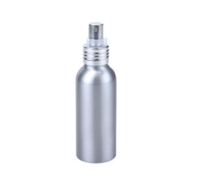 Cosmetic Aluminum Bottle with Sprayer