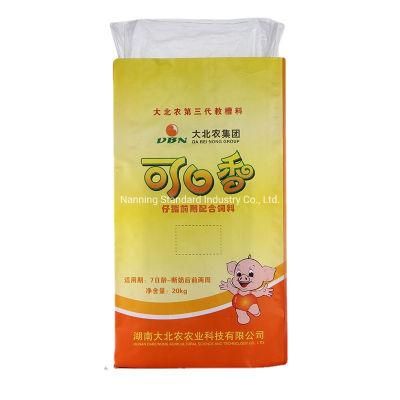 25kg 50kg BOPP Laminated PP Woven Package Bags for Rice Feed Animal Food