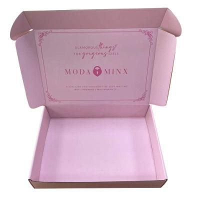 Custom Gift Chocolate Box Double Side Customized Printing Logo Corrugated Paper Inside Big Gift Package