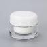 15g 30g 50g 100g Empty Luxury Acrylic Skincare Jar Plastic Double Wall Cosmetic Face Cream Plastic Jars with Lids Packaging